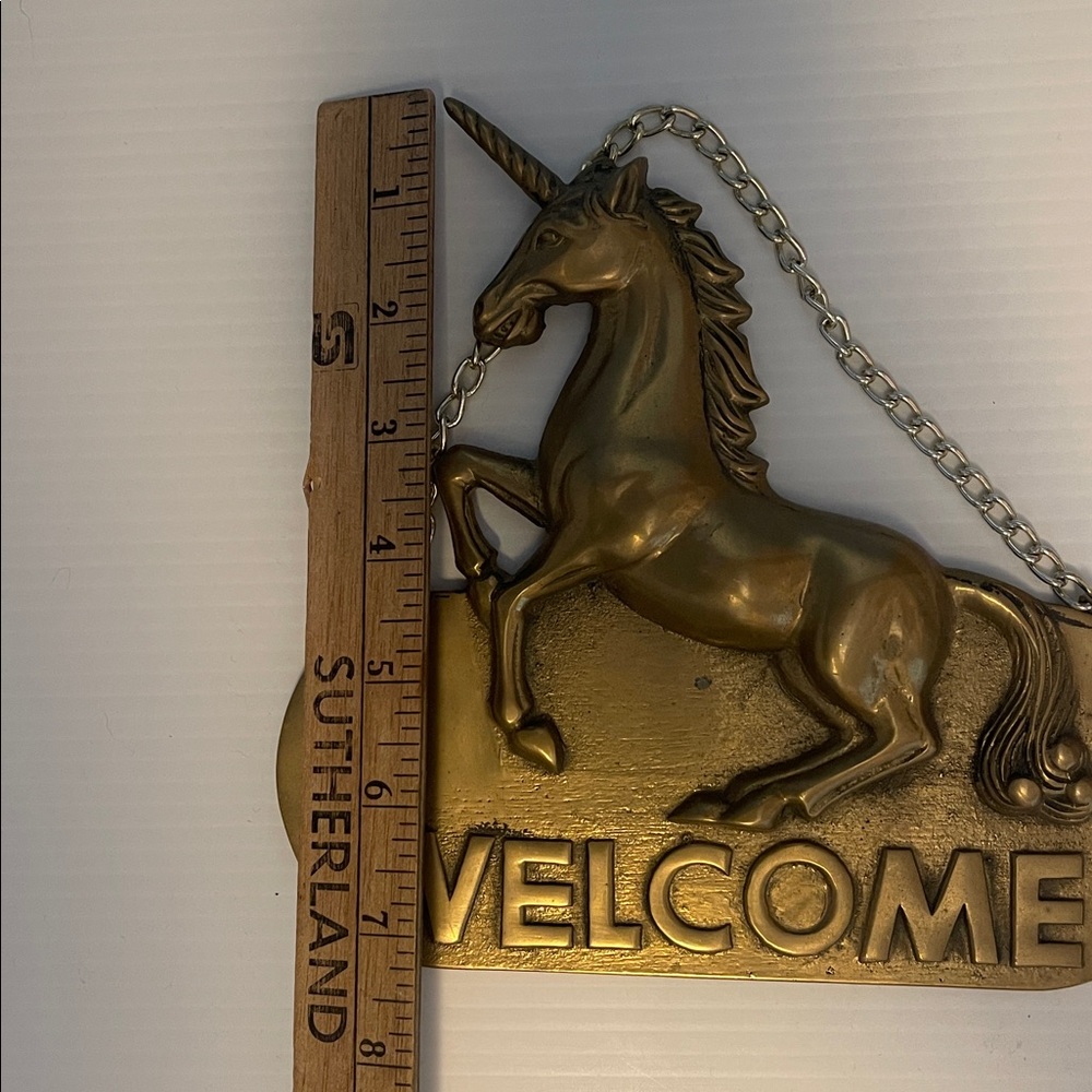 Unicorn Welcome Sign - Picture 6 of 7
